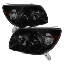 Laden Sie das Bild in den Galerie-Viewer, Xtune Toyota 4Runner 06-09 Crystal Headlights Black Smoked HD-JH-T4R06-AM-BSM