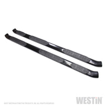 Carica l&#39;immagine nel visualizzatore di Gallery, Westin 2017-2018 Ford F-250/350 Crew Cab (8ft Bed) PRO TRAXX 5 WTW Oval Nerf Step Bars - Black