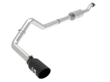 Cargar imagen en el visor de la galería, aFe Vulcan Series 3.5in 409 SS Cat-Back Exhaust 13-19 Ford Transit V6 3.5L (TT) w/ Black Tips