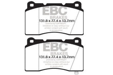 Cargar imagen en el visor de la galería, EBC 09+ Hyundai Genesis Coupe 2.0 Turbo (Brembo) Redstuff Front Brake Pads