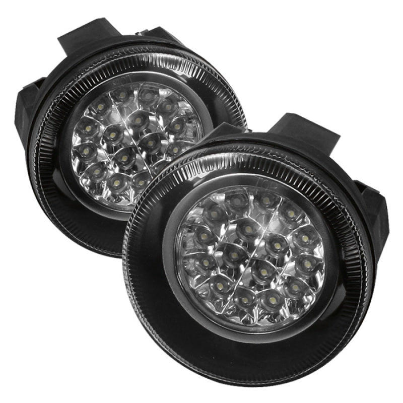 Spyder Dodge Dakota 01-04/Dodge Durango 01-03 LED Fog Lights w/Switch Clear FL-LED-DDAK01-C