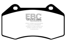 Laden Sie das Bild in den Galerie-Viewer, EBC 07-08 Chevrolet Cobalt 2.0 Supercharged (SS) Yellowstuff Front Brake Pads