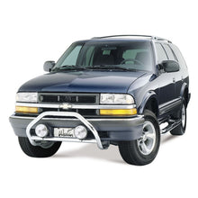 गैलरी व्यूवर में इमेज लोड करें, Westin 1998-04 Chevy/GMC S-Series/Blazer Downsize Safari Light Bar Mount Kit - Black