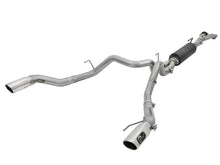 Laden Sie das Bild in den Galerie-Viewer, aFe MACHForce-XP 3in to 3-1/2in 304 SS Cat-Back Exhaust w/Polished Tips 17-18 Ford F-150 Raptor 3.5L