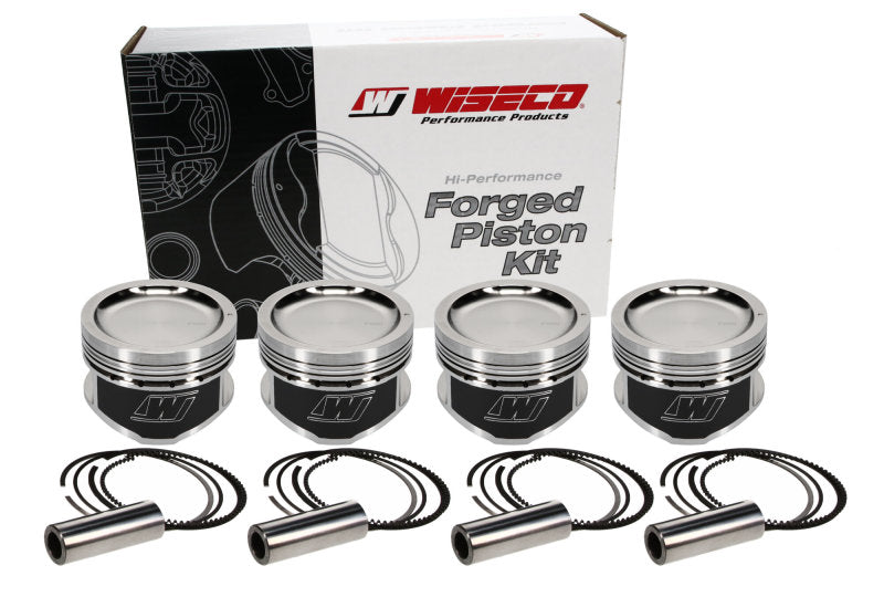 Wiseco Nissan KA24 Dished 9:1 CR 90MM Piston Shelf Stock Kit