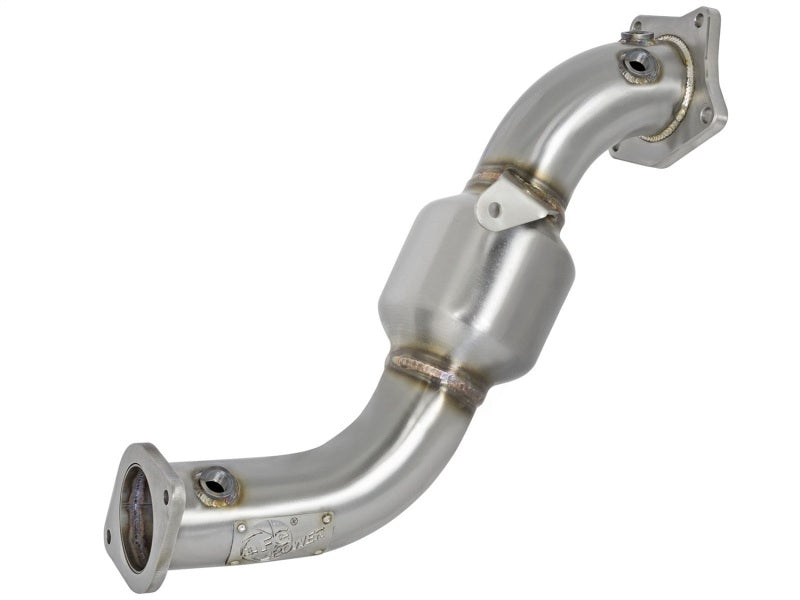 aFe Twisted Steel Down-Pipe (Street) 13-16 Cadillac ATS L4-2.0L (t)