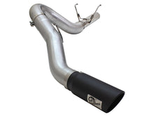 Carica l&#39;immagine nel visualizzatore di Gallery, aFe MACHForce XP Exhaust Large Bore 5in DPF-Back Alu. 13-15 Dodge Trucks L6-6.7L (td) *Black Tip