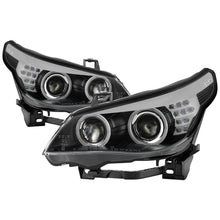 Load image into Gallery viewer, Spyder 08-10 BMW 5-Series E60 w/AFS HID Projector Headlights - Black (PRO-YD-BMWE6008-AFSHID-BK)