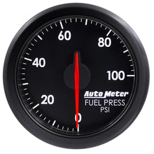 Cargar imagen en el visor de la galería, Autometer Airdrive 2-1/6in Fuel Pressure Gauge 0-100 PSI - Black