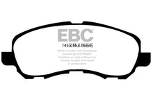 Carica l&#39;immagine nel visualizzatore di Gallery, EBC 06-10 Dodge Caliber 1.8 Extra Duty Front Brake Pads