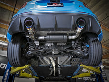 Carica l&#39;immagine nel visualizzatore di Gallery, aFe Takeda 3in 304 SS Cat-Back Exhaust System w/ Blue Flame Tip 16-18 Ford Focus RS I4-2.3L (t)