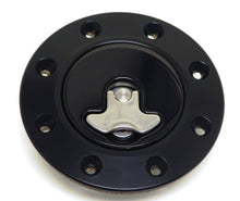 Laden Sie das Bild in den Galerie-Viewer, Ridetech 66-67 Chevy Nova Locking Gas Cap (Black Anodized)