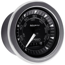 Laden Sie das Bild in den Galerie-Viewer, Autometer Chrono 3-3/8in 160MPH Electric Programmable Speedometer Gauge