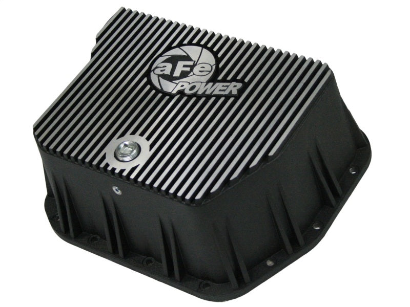 aFe Power Cover Trans Pan Machined COV Trans Pan Dodge Diesel Trucks 94-07 L6-5.9L (td) Machined