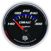 Laden Sie das Bild in den Galerie-Viewer, Autometer Cobalt 2 1/6in 140-300 Degree F Oil Temprature Gauge