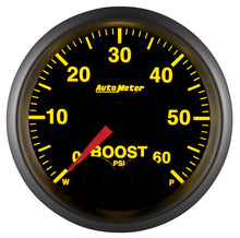 Laden Sie das Bild in den Galerie-Viewer, Autometer Elite 52mm 0-60 PSI Boost Peak &amp; Warn w/ Electronic Control Gauge