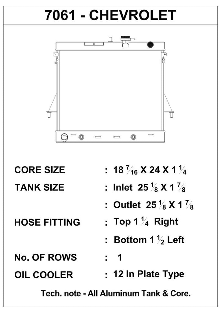 CSF 06-10 Hummer H3/H3T 3.5L/3.7L/5.3L Radiator