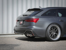 Carica l&#39;immagine nel visualizzatore di Gallery, aFe 20-22 Audi RS6 Avant V8 4L(tt) MACH Force-Xp 3in to 2.5in 304 SS Cat-Back Exhaust w/Polished Tip