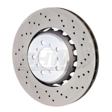 Laden Sie das Bild in den Galerie-Viewer, SHW 15-18 BMW M3 3.0L Right Front Cross-Drilled Lightweight Brake Rotor