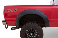 Charger l&#39;image dans la galerie, Bushwacker 11-16 Ford F-250 Super Duty Cutout Style Flares 4pc - Black