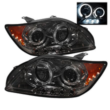 Load image into Gallery viewer, Spyder Scion TC 05-07 Projector Headlights LED Halo -Replaceable LEDs Smke PRO-YD-TTC04-HL-AM-SMC