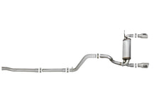 Laden Sie das Bild in den Galerie-Viewer, aFe Rebel Series 2.5in 409 SS Cat-Back Exhaust w/ Polished Tips 18-19 Jeep Wrangler (JL) V6 3.6L