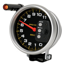 Carica l&#39;immagine nel visualizzatore di Gallery, Autometer 5 inch 11000 RPM Single Range w/ Pro-Comp 2 &amp; Memory Tachometer