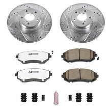 Laden Sie das Bild in den Galerie-Viewer, Power Stop 05-06 Saab 9-2X Front Z26 Street Warrior Brake Kit