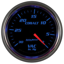 Laden Sie das Bild in den Galerie-Viewer, Autometer Cobalt 2-5/8in. / 0-30 IN HG / Mechanical Vacuum Gauge