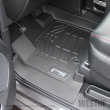 Carica l&#39;immagine nel visualizzatore di Gallery, Westin 2012-2017 Dodge/Chrysler/Volkswagen Grand Caravan Wade Sure-Fit Floor Liners Front - Black