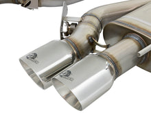 Cargar imagen en el visor de la galería, aFe MACHForce XP 3in 304 SS Cat-Back Dual Mode Exhaust w/ Polished Tips 16-17 Cadillac ATS-V V6-3.6L