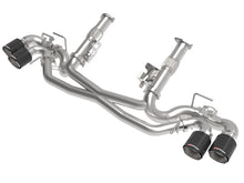 Charger l&#39;image dans la galerie, AFe MACH Force-Xp 304 Stainless Steel Cat-Back Exhaust Carbon 2020 Chevrolet Corvette C8