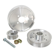 Charger l&#39;image dans la galerie, BBK 02-04 Mustang 4.6 GT Underdrive Pulley Kit - Lightweight CNC Billet Aluminum (3pc)