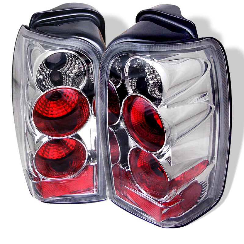 Spyder Toyota 4 Runner 96-02 Euro Style Tail Lights Chrome ALT-YD-T4R96-C