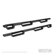 Laden Sie das Bild in den Galerie-Viewer, Westin 2019 Chevrolet Silverado/Sierra 1500 (5.5ft) Drop Wheel to Wheel Nerf Step Bars - Txt Black