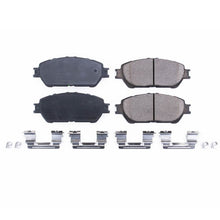 Charger l&#39;image dans la galerie, Power Stop 05-15 Toyota Tacoma Front Z17 Evolution Ceramic Brake Pads w/Hardware