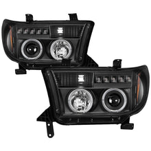 Load image into Gallery viewer, Spyder Signature Toyota Tundra 07-13 / Sequoia 08-13 Projector Headlights - (PRO-YD-TTU07-HL-BKV2)