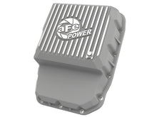 Cargar imagen en el visor de la galería, aFe Transmission Pan Raw w/ Machined Fins 13-19 Dodge Diesel Trucks L6-6.7L (td)