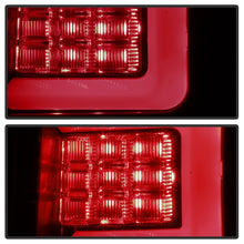 Cargar imagen en el visor de la galería, Spyder 07-10 Jeep Grand Cherokee Light Bar LED Tail Lights - Black Smoke ALT-YD-JGC07V2-LB-BSM