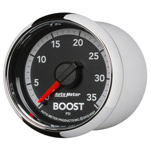 Laden Sie das Bild in den Galerie-Viewer, Autometer Gen4 Dodge Factory Match 52.4mm Mechanical 0-35 PSI Boost Gauge