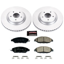 Charger l&#39;image dans la galerie, Power Stop 2013 Infiniti JX35 Front Z17 Evolution Geomet Coated Brake Kit