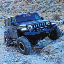 गैलरी व्यूवर में इमेज लोड करें, Westin 18-19 Jeep Wrangler JL WJ2 Full Width Front Bumper w/Bull Bar Textured Black