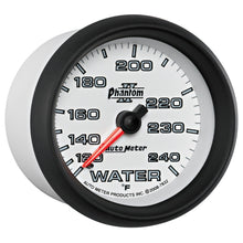 Carica l&#39;immagine nel visualizzatore di Gallery, Autometer Phantom II 2-5/8in 120-240 Degree F Mechanical Water Gauge