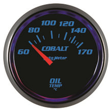 Carica l&#39;immagine nel visualizzatore di Gallery, Autometer Cobalt 52mm 60-170 deg. C Oil Temprature Gauge