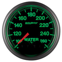 Laden Sie das Bild in den Galerie-Viewer, Autometer Elite Nascar 2-1/16in 100-260 Deg. F Water Temp. w/ Peak and Warn Gauge w/ Pro-Control