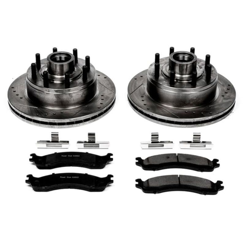 Power Stop 2007 Ford E-150 Front Z23 Evolution Sport Brake Kit