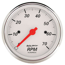 Carica l&#39;immagine nel visualizzatore di Gallery, Autometer Arctic White 3-1/8in 7K RPM In Dash Tachometer Gauge