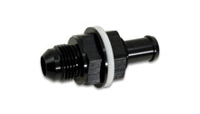 Carica l&#39;immagine nel visualizzatore di Gallery, Vibrant Bulkhead Fuel Cell Adapter -6AN Male Flare x 3/8in Barb