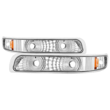 Carica l&#39;immagine nel visualizzatore di Gallery, Xtune Chevy Silverado 99-02 / Chevy Suburban/TahOE 00-06 Amber Bumper Lights Euro CBL-JH-CS99-AM-E