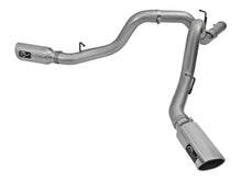 Carica l&#39;immagine nel visualizzatore di Gallery, aFe LARGE Bore HD 4in Dual DPF-Back SS Exhaust w/Polished Tip 16-17 GM Diesel Truck V8-6.6L (td) LML